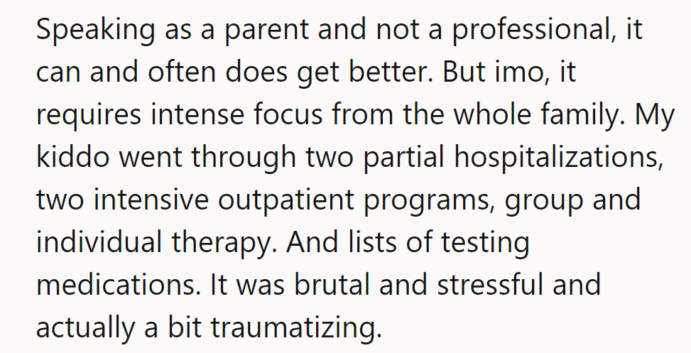 Parenting: A rollercoaster of therapy, meds, and stress. Buckle up!