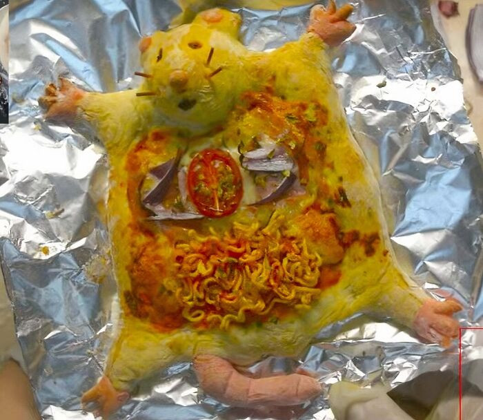 "Yo What Rat Pizza"
