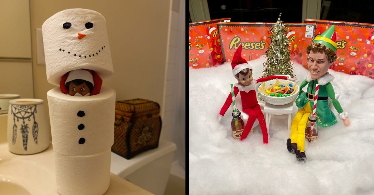 40 Fantastic Elf On The Shelf Ideas Shared By Facebook Group Members