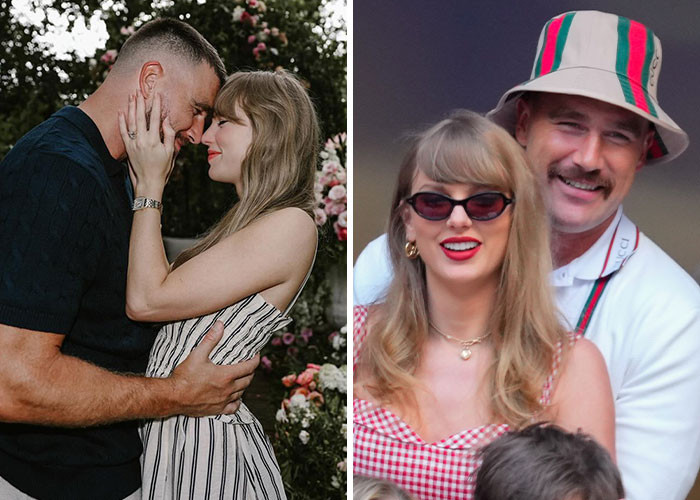 19. Taylor Swift And Travis Kelce: Dress up as the pop star and the football star everyone’s talking about