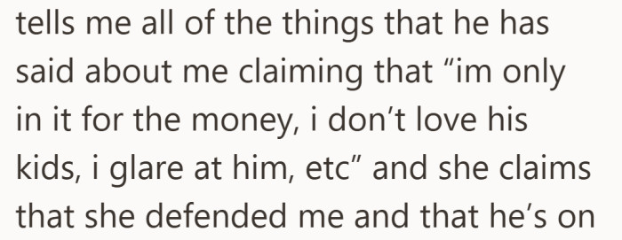 After everything she gave, those claims felt especially unfair.