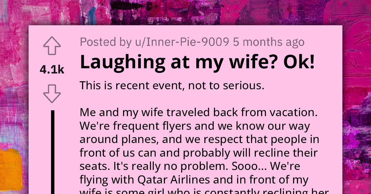 Man's Story on Petty Revenge Against Couple Laughing at His Wife on Plane Got Redditors Sharing Their Own Flight Stories