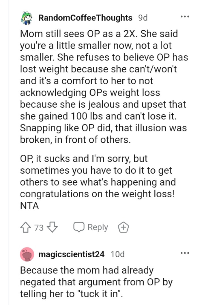 That illusion was broken in front of others