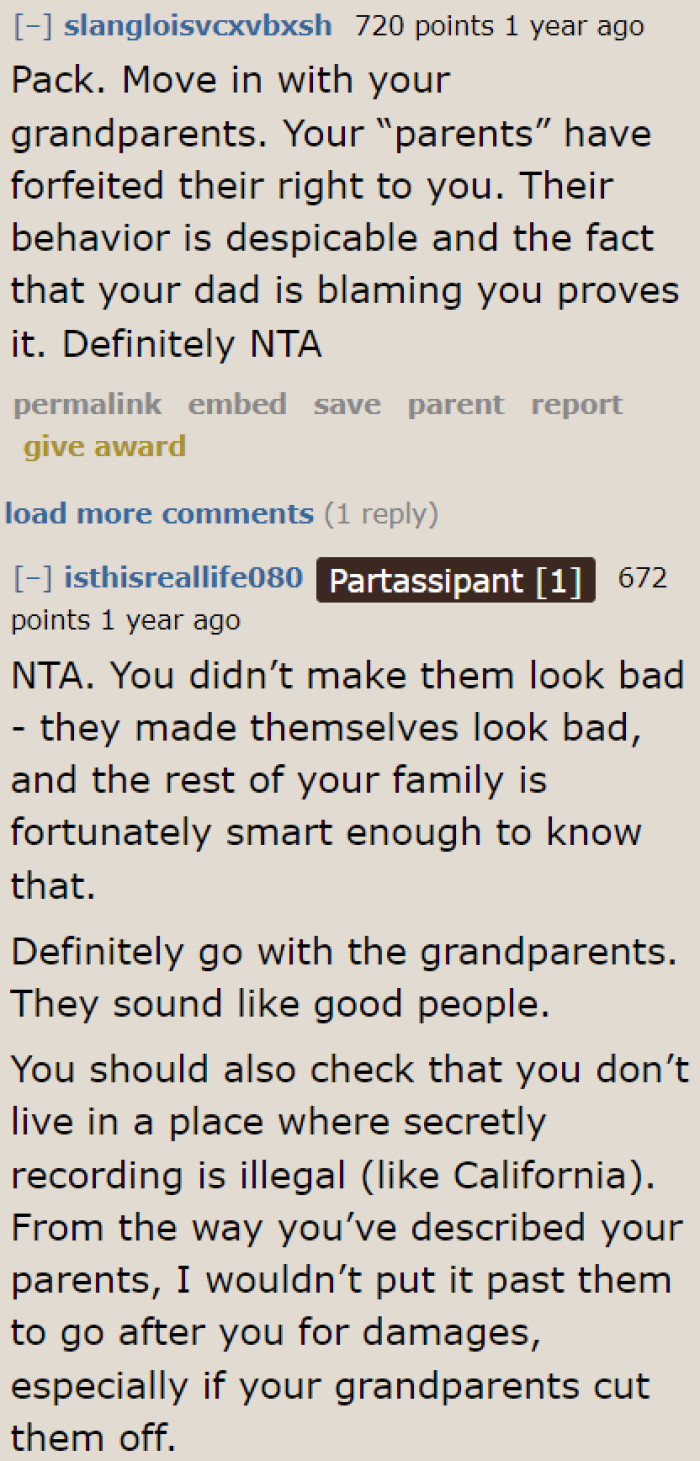 It's time to leave this toxic home.