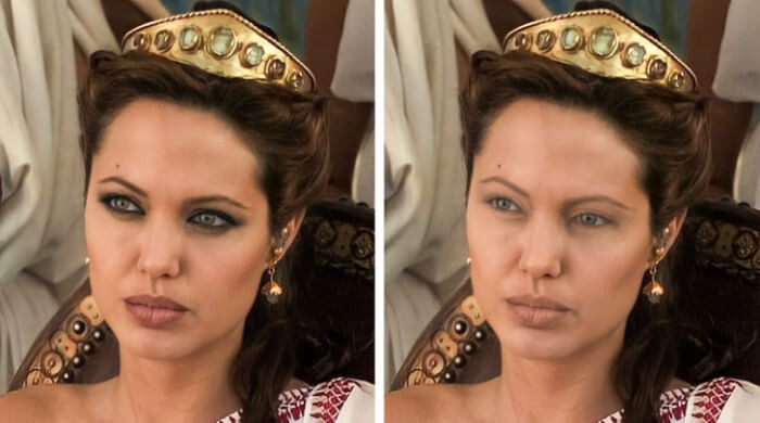 13. Angelina Jolie as Olympias in Alexander