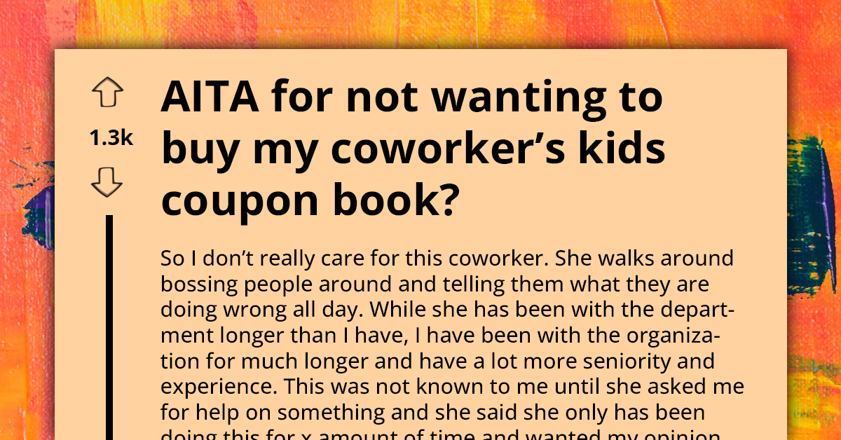 How One Redditor’s Bold Refusal to Buy Overpriced Coupon Books from Queen Bee Coworker Led to Exile in Office