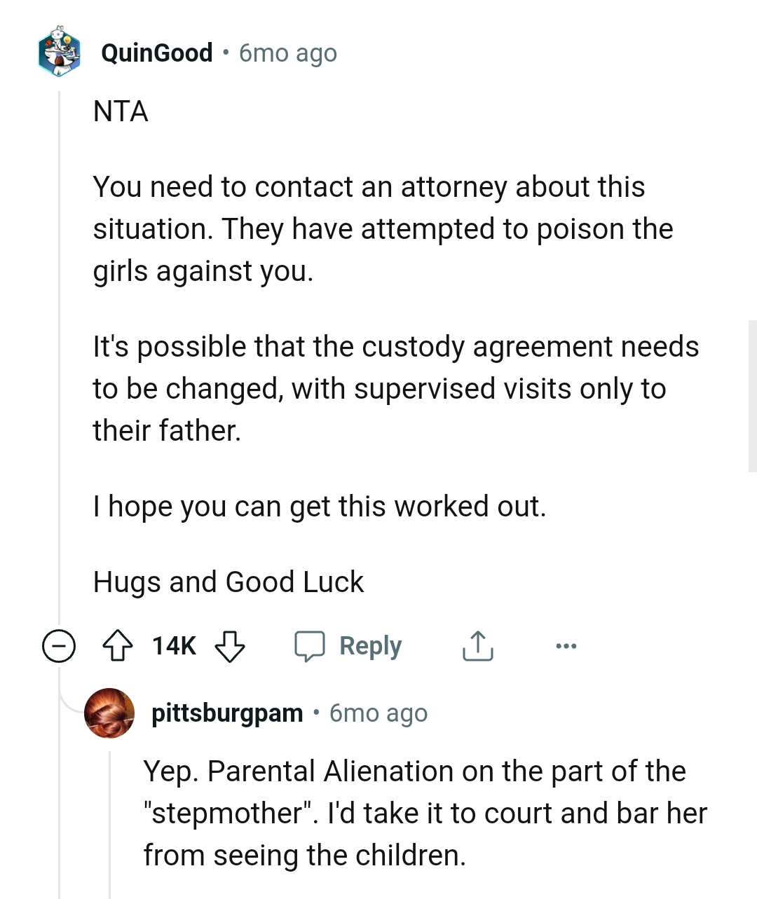 It's Possible That the Custody Agreement Needs to Be Changed