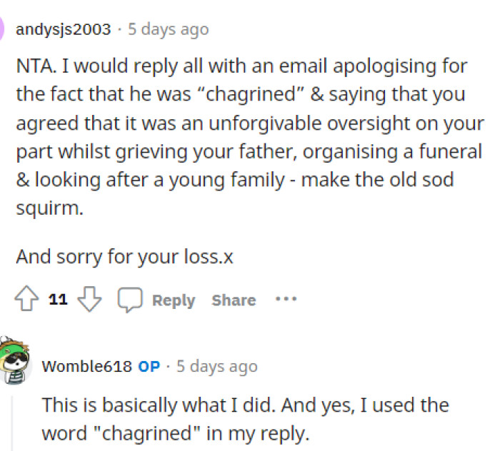 OP responded to this comment and let us know how they proceeded to reply to the email sent by the colleague.