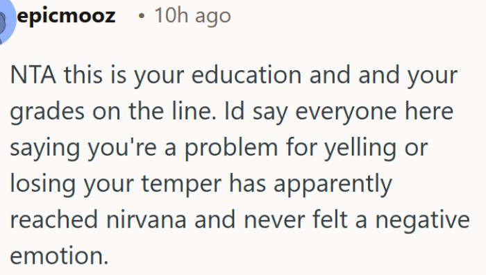 Student who snapped over grades gets a wave of support online