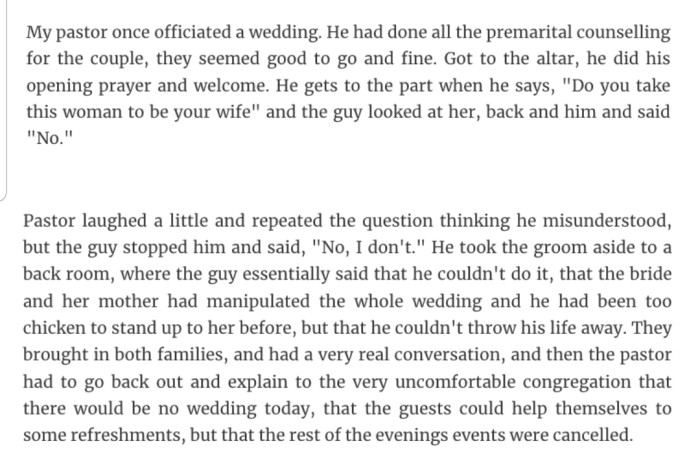 6. Two No's in quick succession. That has got to sting!