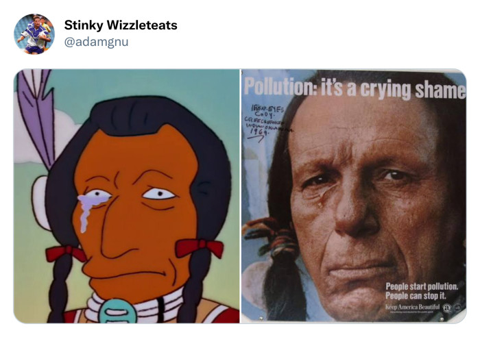 22. The Crying Indian