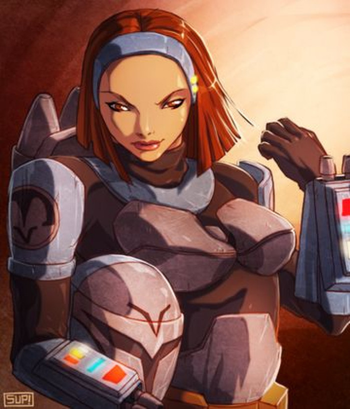 11. This Beautiful Bo-Katan Art