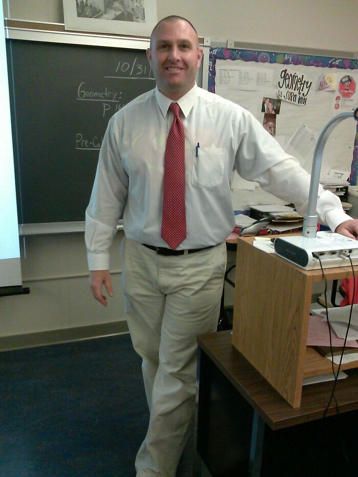 45. I Really Appreciate My Math Teacher's Halloween Costume