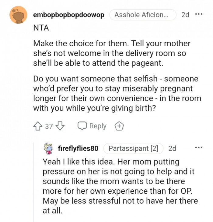 Do you want someone that selfish?