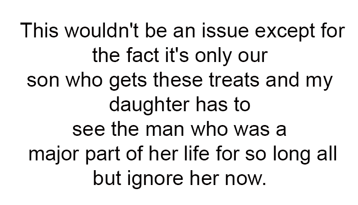 I'm usually quite strict about the children.