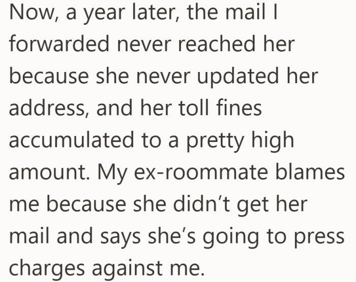 The fines grew quietly, and now she is being held responsible for mail that was never hers.