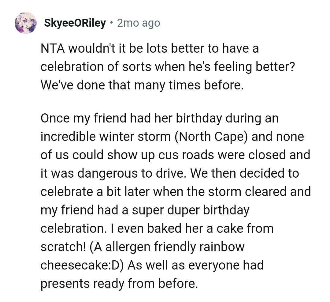 Let's head into the comments section and find out what other Redditors have to say regarding the story