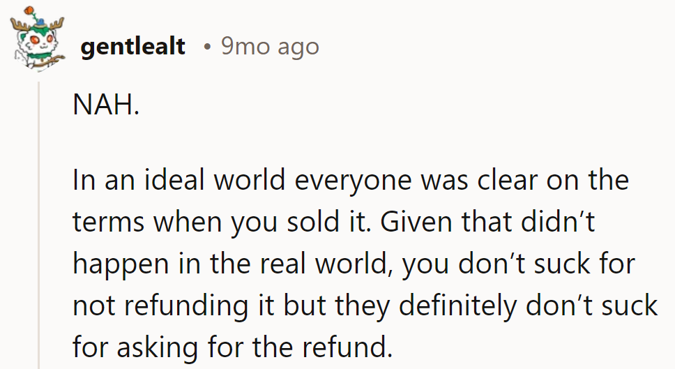 No harm, no foul. Just a little refund tango in the dance of commerce.