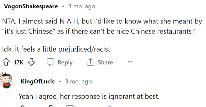 Sounds ignorant and a bit racist