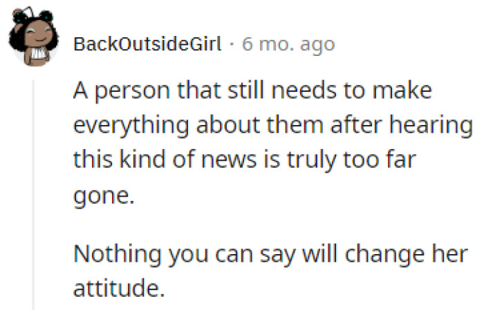 Can't Change Her Attitude