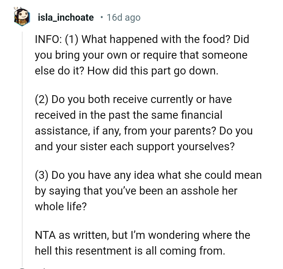 This Redditor has a lot of questions