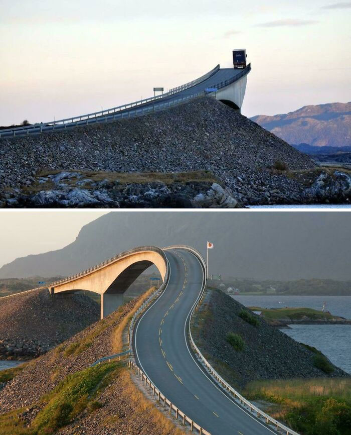 31. The Storseisundet Bridge In Norway