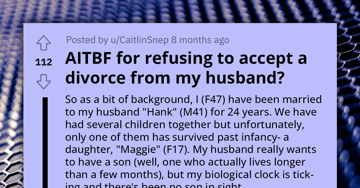 Catholic Woman Doesn't Want To Give Husband Divorce, So He Makes Up His Own Religion