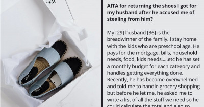 Woman Gets Abused By Her Husband For Buying Him Sneakers With His Money, Gets Furious When She Returns It