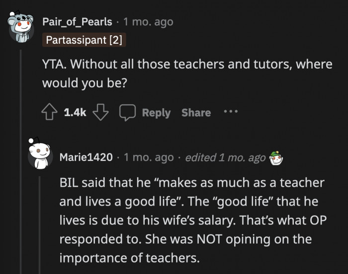 Redditors couldn't come to a consensus about who is the real a**hole