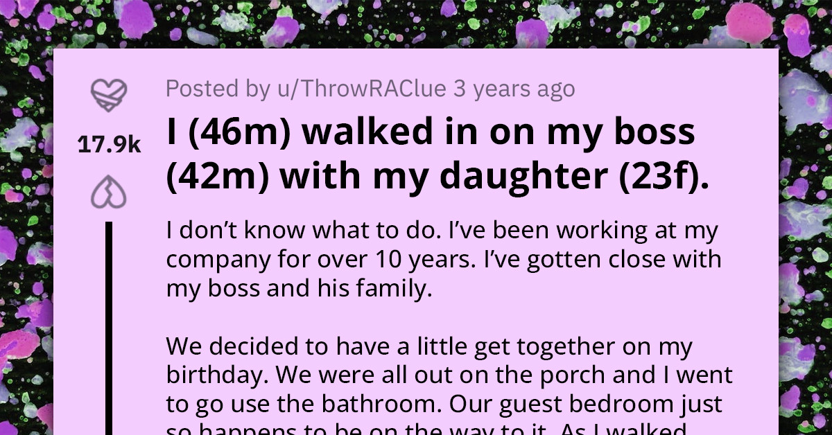 Man Invites Boss For Birthday House Party, Only To Nab Him In Bed With Daughter