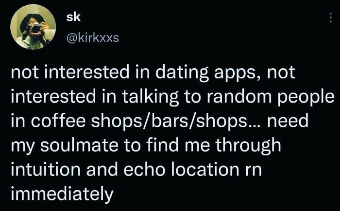 25. How I want my soulmate to find me