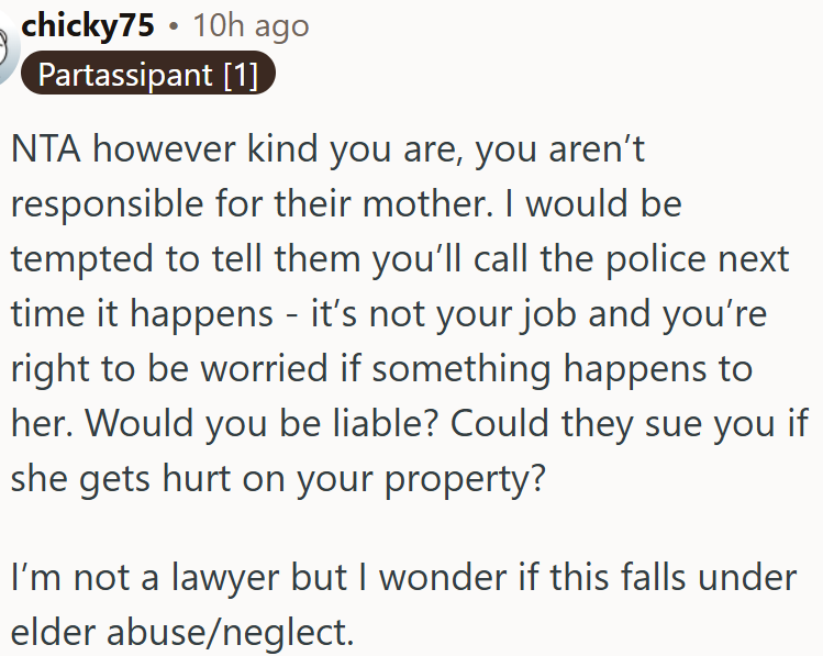 OP is right to be concerned about what might happen if something goes wrong.