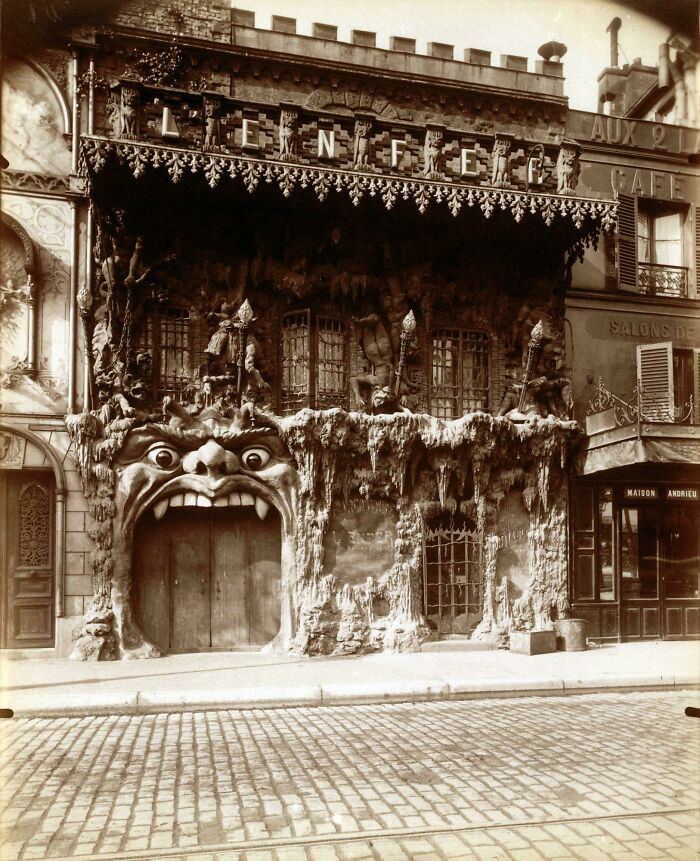 The Cabaret De Lenfer In Montmartre Paris 1892