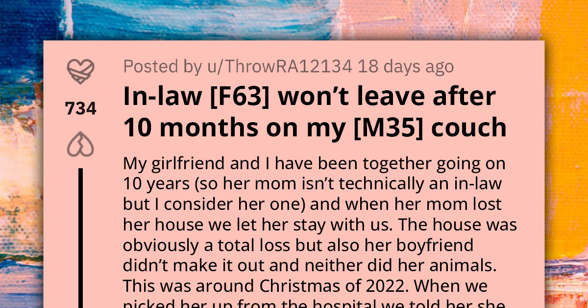 Man Asks Advice On What To Do With MIL Who Is Staying For Them, As She Doesn't Contribute To Household In Any Way