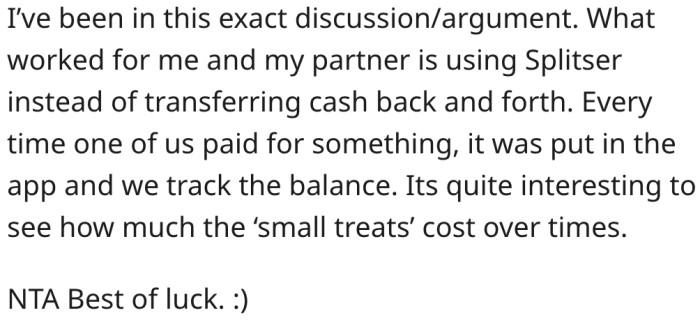 They can use an app to automate expenses.