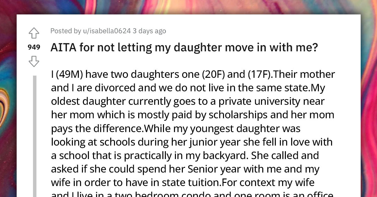 Dad Shoots Down Daughter’s Plans for Graduating from First-Choice College with No Debt Because It Would Mean Her Moving In, and He Has No Room Because of Dogs