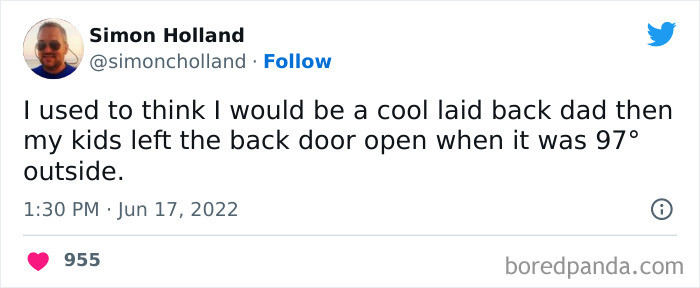 There's a trigger for all of us, and we just have to accept it.