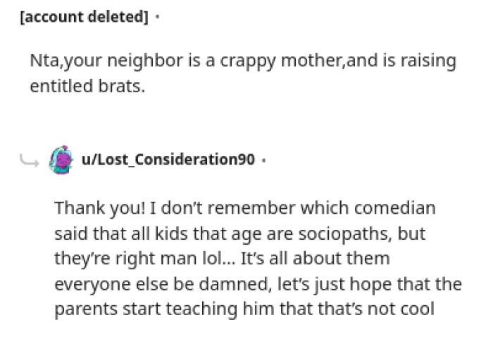 It's all about them or everyone else be damned