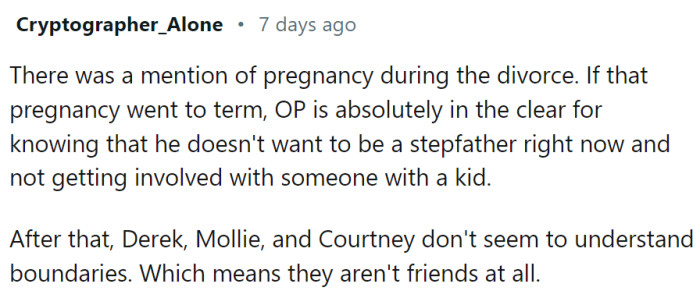 These people don't really understand the concept of boundaries.