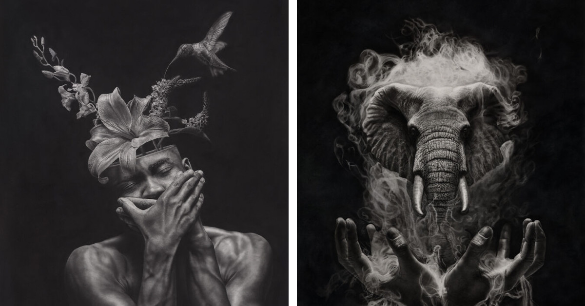 Jono Dry Creates Hyperrealistic Pencil Drawings Inspired By Mental Health Struggles