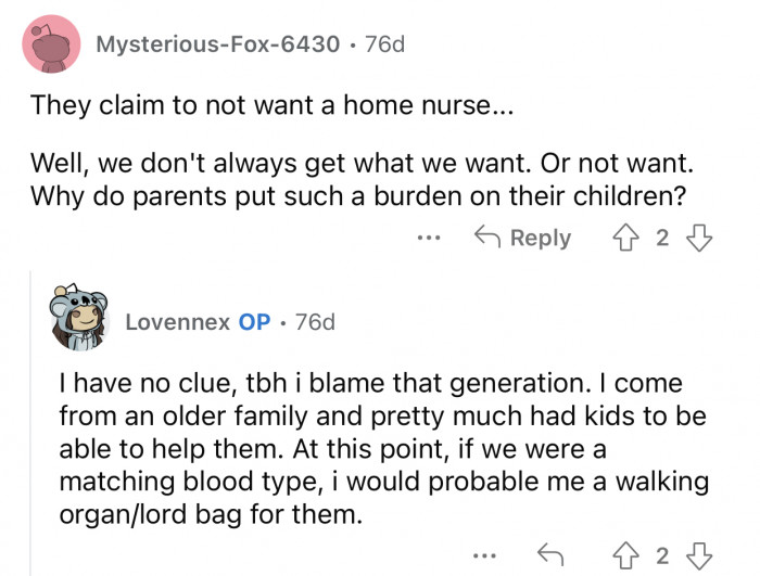 We don't always get what we want.