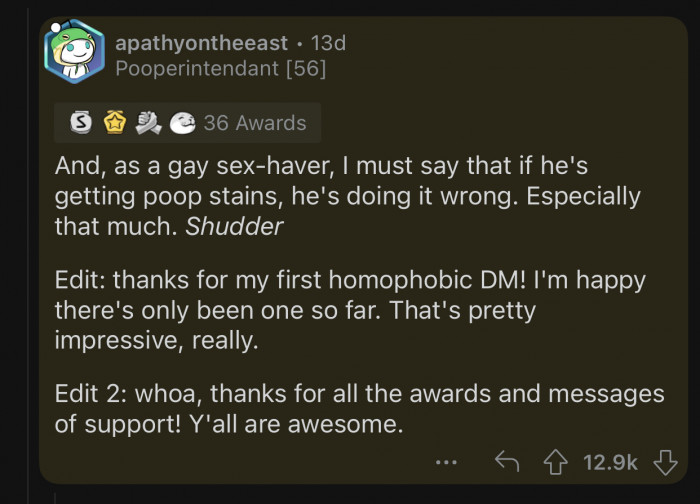 That's not supposed to happen.