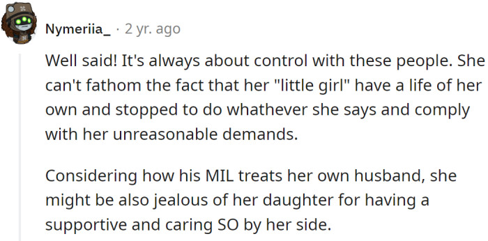 And another Reddit user agreed