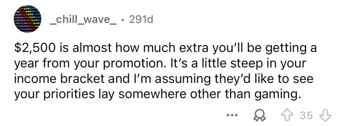 That’s a bit steep.