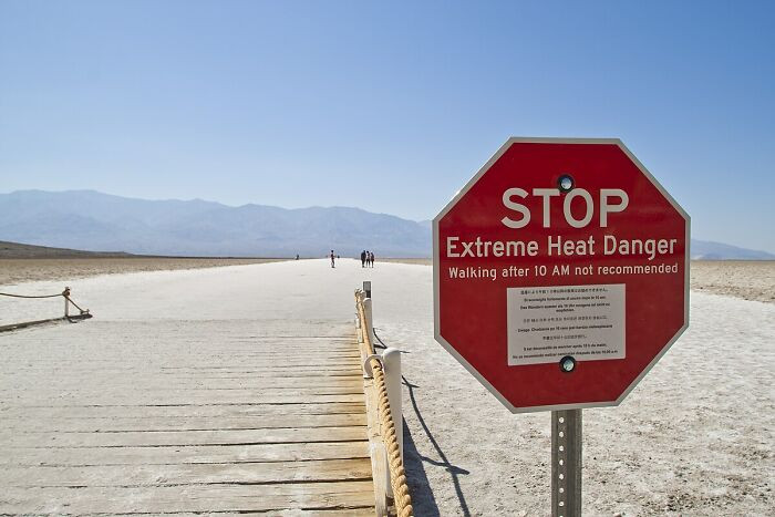 Death Valley sets a world record in 1913 with heat so intense it could cook an egg on the rocks.
