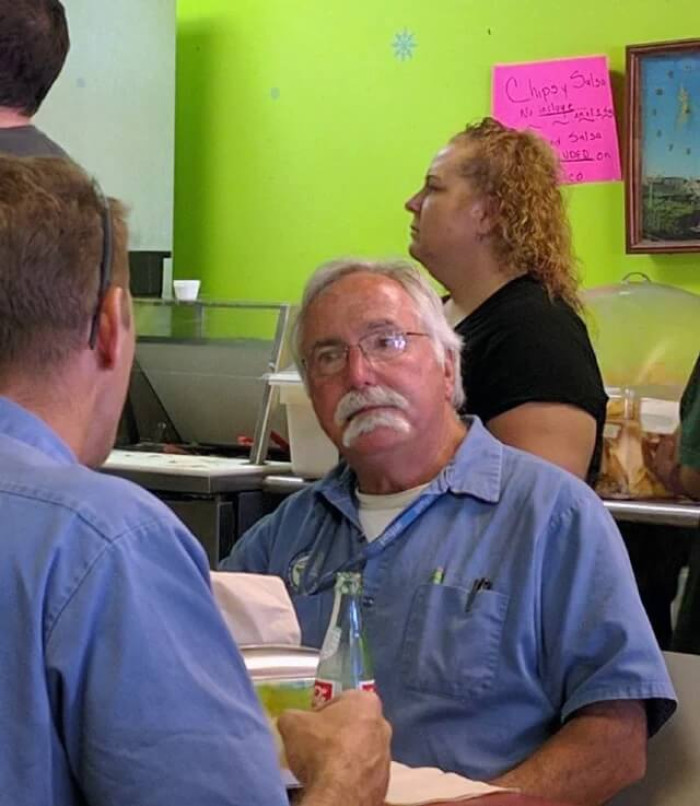 14. Double mustache is the latest male fashion trend