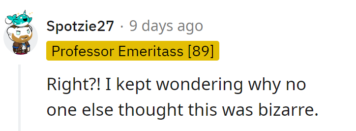 Looks like someone's the sleuth in the 