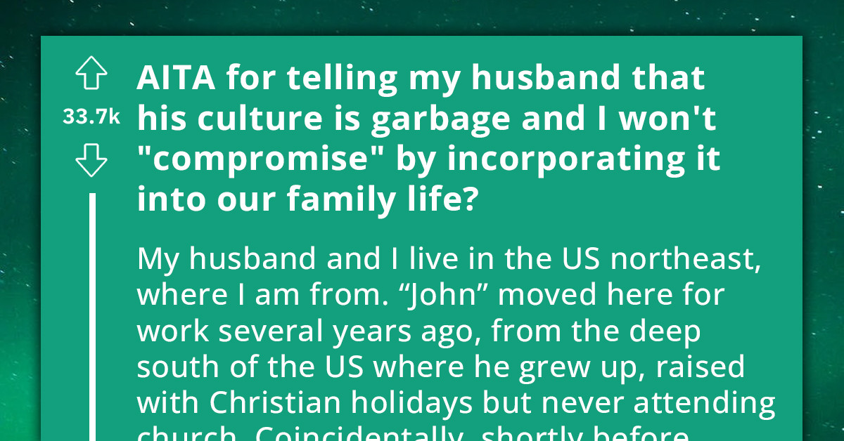 Redditor Challenges Husband's Tradition-Rooted Gender Stereotypes, Sparking A Debate On Gender Roles And Domestic Responsibilities