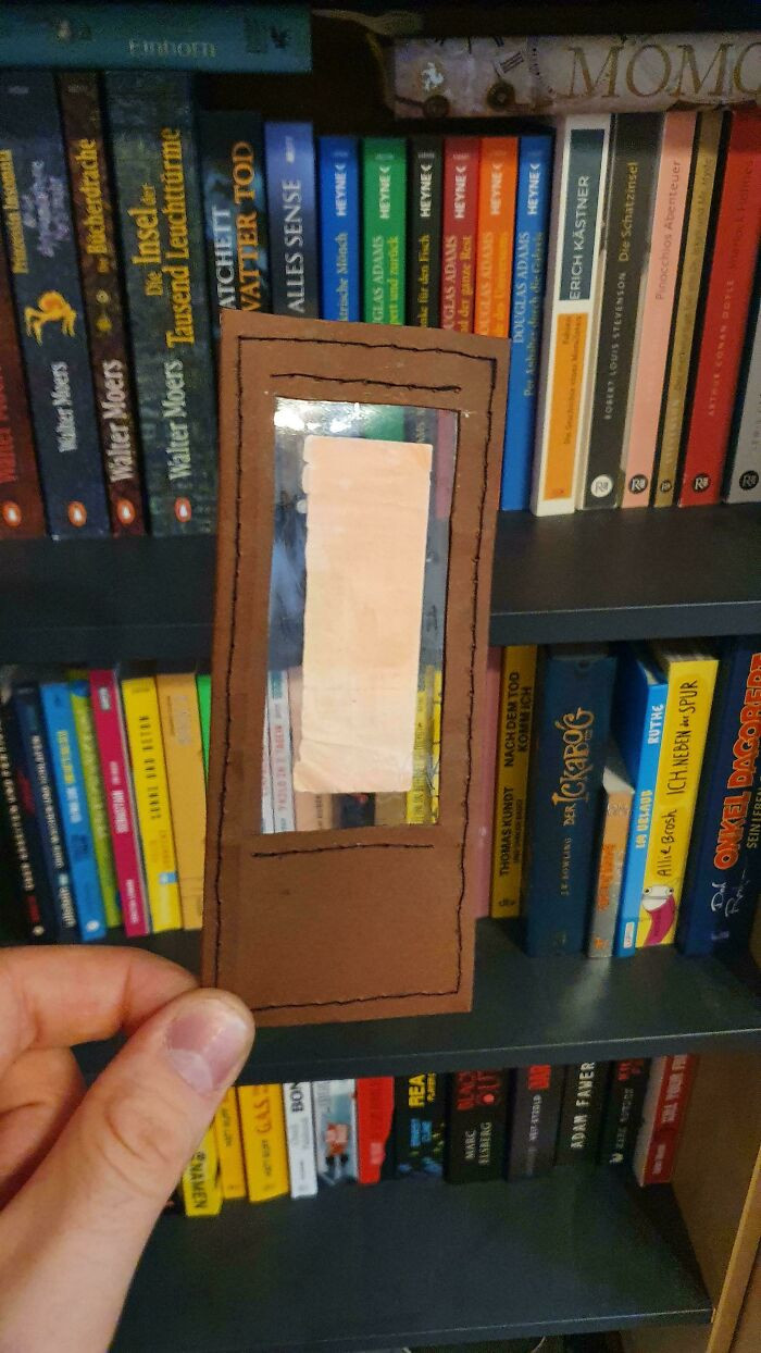 "I've Used The Exact Same Bookmark For Every Single Book In My Life, And Today I Finally Gave It A Frame"