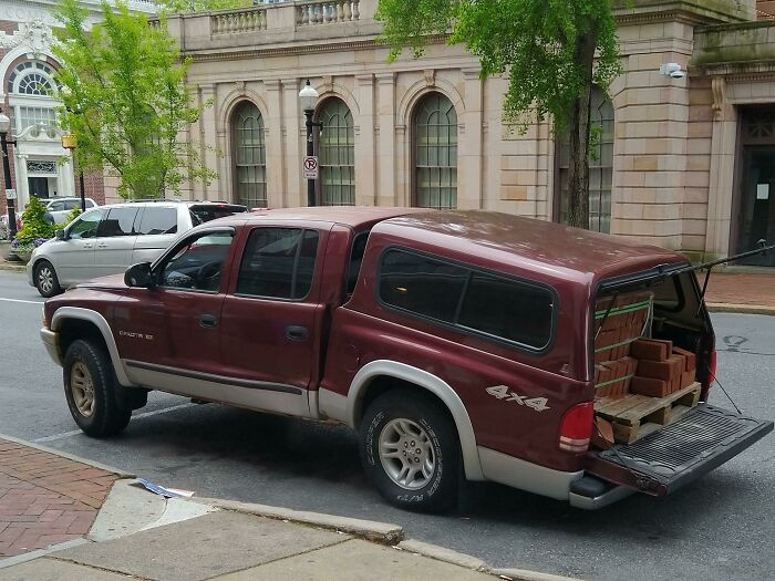 34. At Least The Load Was Secure For When The Truck Bed Completely Detaches